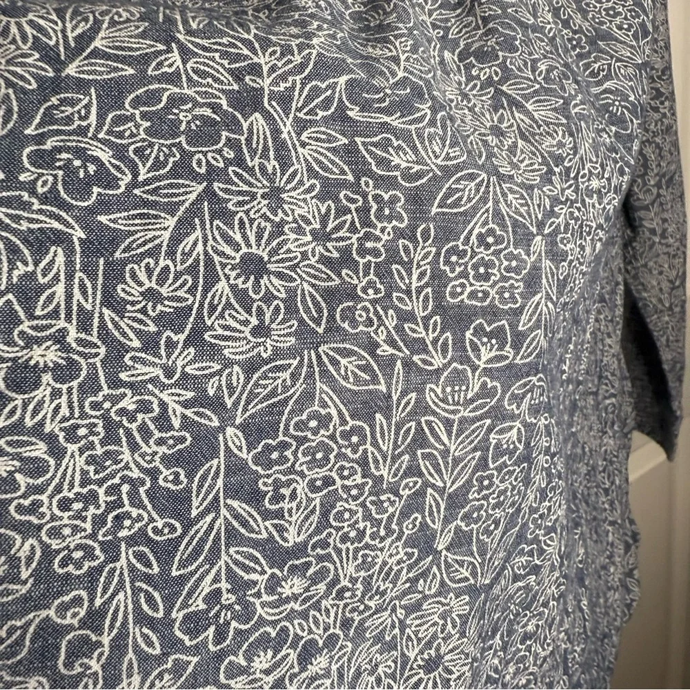 Banana Republic Classic Fit Floral Shirt Mens Size XL GUC